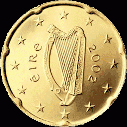 20 Cent UNC Ierland